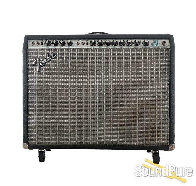 Fender Twin Reverb w/Cover #F 954142 - Used — image 1