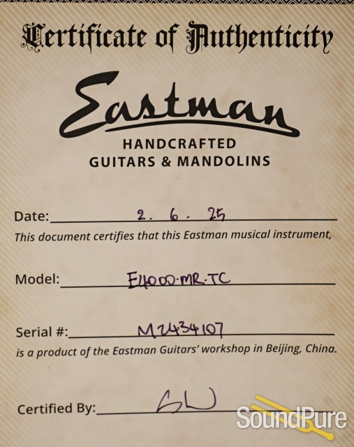 Eastman E40OOMR-TC Guitar #M2434107 - Used — image 5