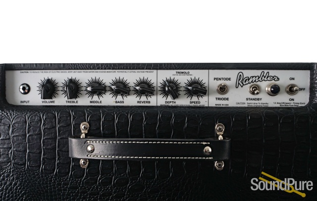 Carr Amplifiers Rambler 1x12 Combo Black Gator  - Used — image 2