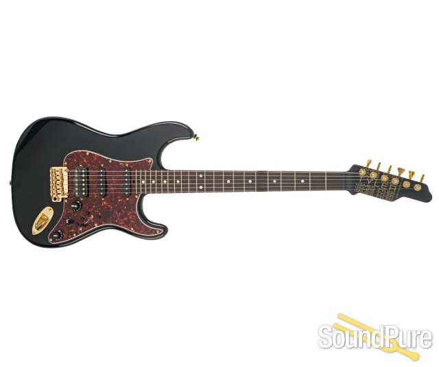 James Tyler Dan Huff Black Classic Guitar #25352 — image 4