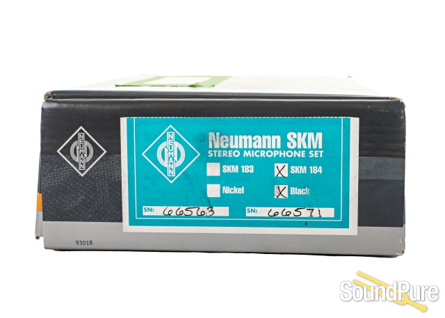 Neumann SKM 184 MT Stereo Mic Set (Black Matte) - Used — image 3