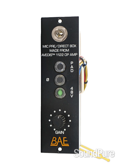 BAE 312a Avedis 1122 Op Amp 500 Mic Pre - Used — image 1