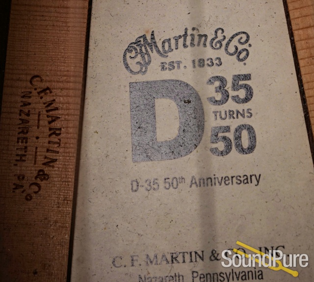 Martin D-35 50th Anniversary Model Guitar #1925531 - Used — image 8