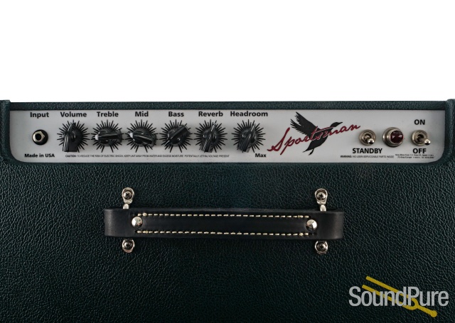Carr Amplifiers Sportsman 19W 1x12 Combo - Green - Used — image 2