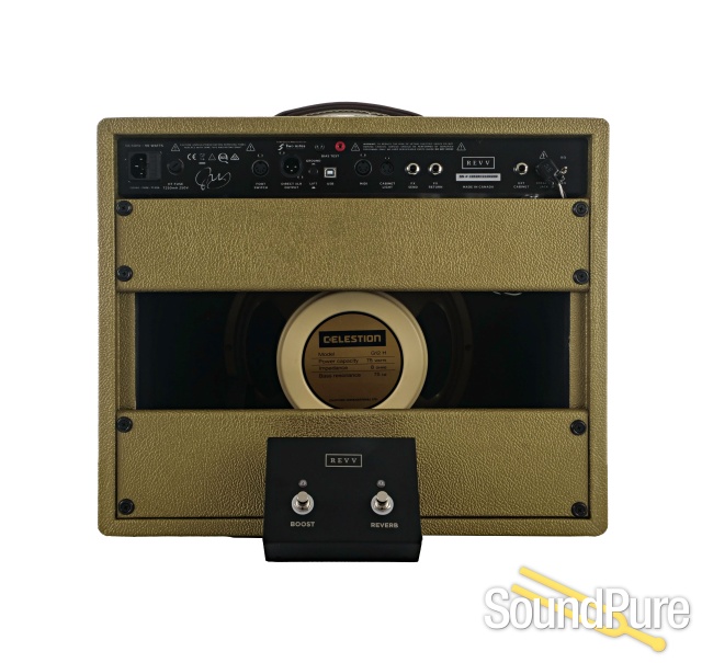 Revv D25JLE Combo Amp - Gold Tolex — image 4