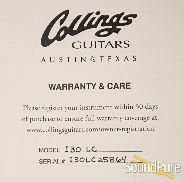 Collings I-30 LC Guitar #25864 — image 5