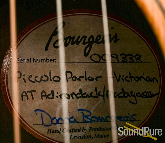 Bourgeois Parlor Victorian AT Acoustic Guitar #9338 - Used — image 8