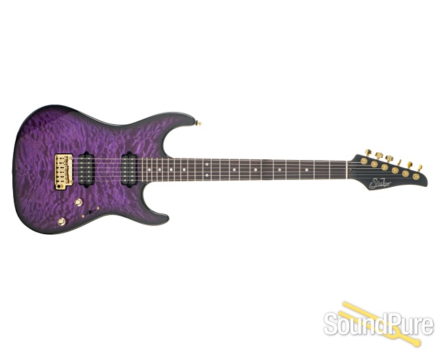 Suhr Standard Thin Purple Burst Guitar #89243 — image 4