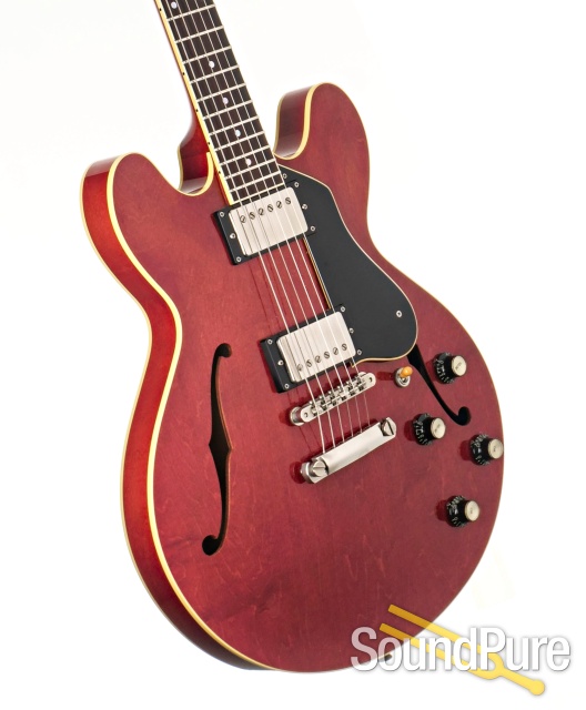 Collings I-35 LC Vintage Faded Cherry Guitar #201474 - Used — image 2