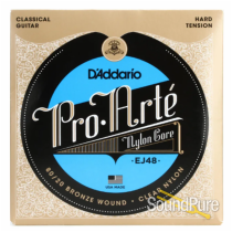D'Addario EJ48 Pro-Arte 80/20 Hard Tension