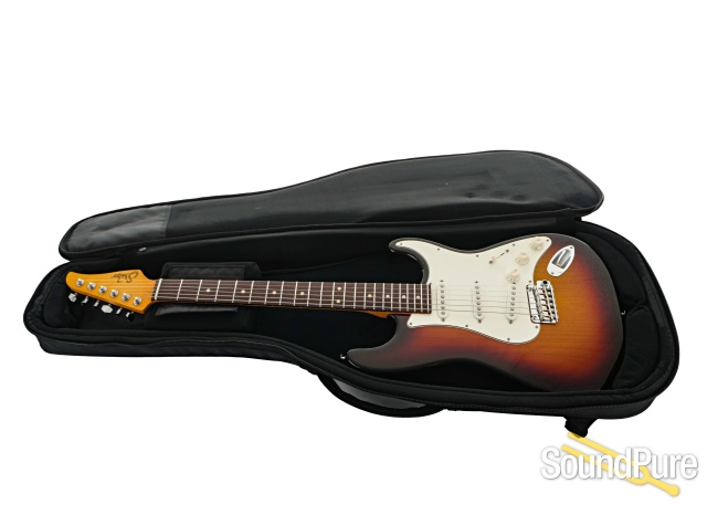 Suhr Classic S 3-Tone Burst Electric Guitar #68884 - Used — image 5