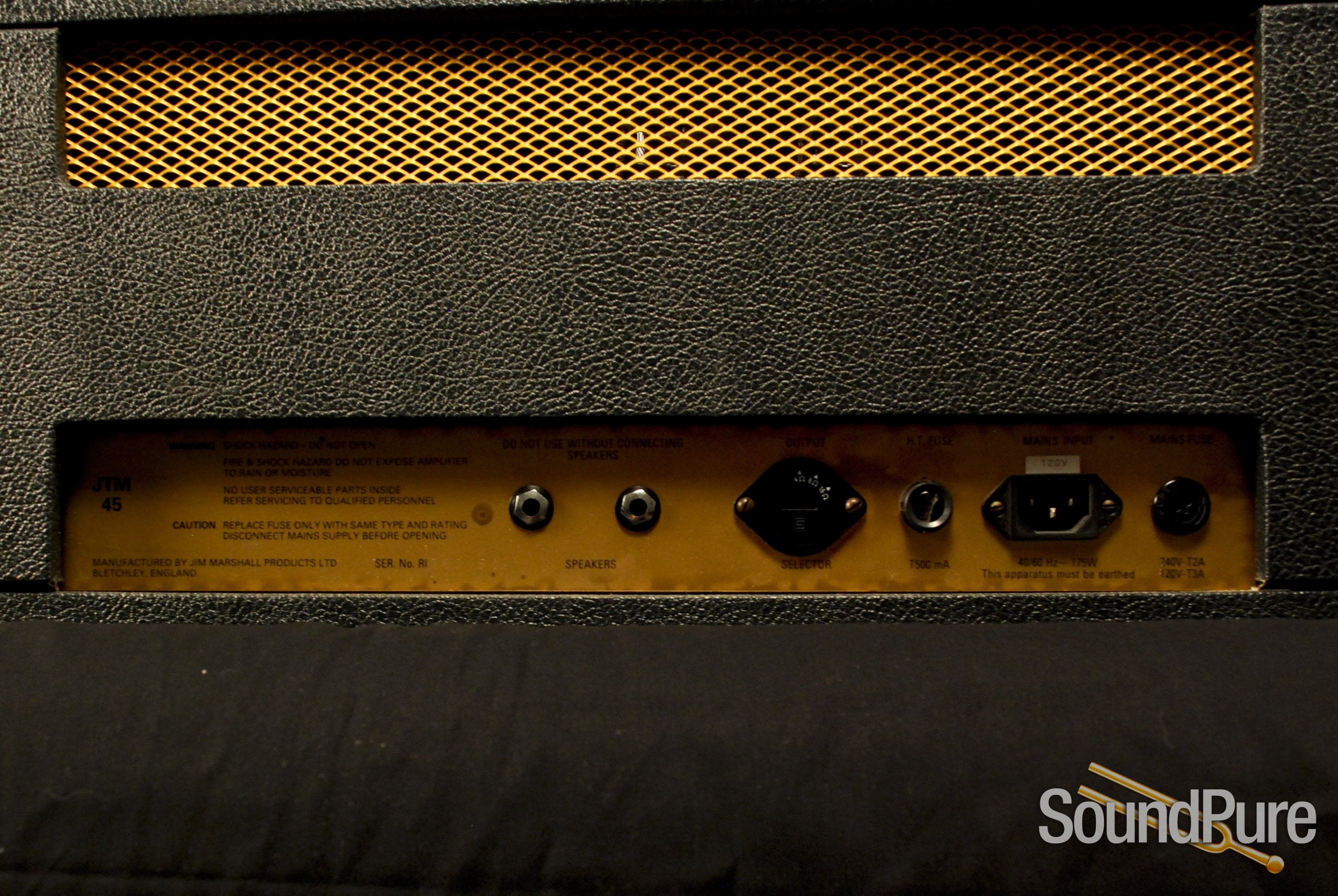 Marshall JTM45 Reissue Amplifier Head - USED | Soundpure.com, image size:3083x2064