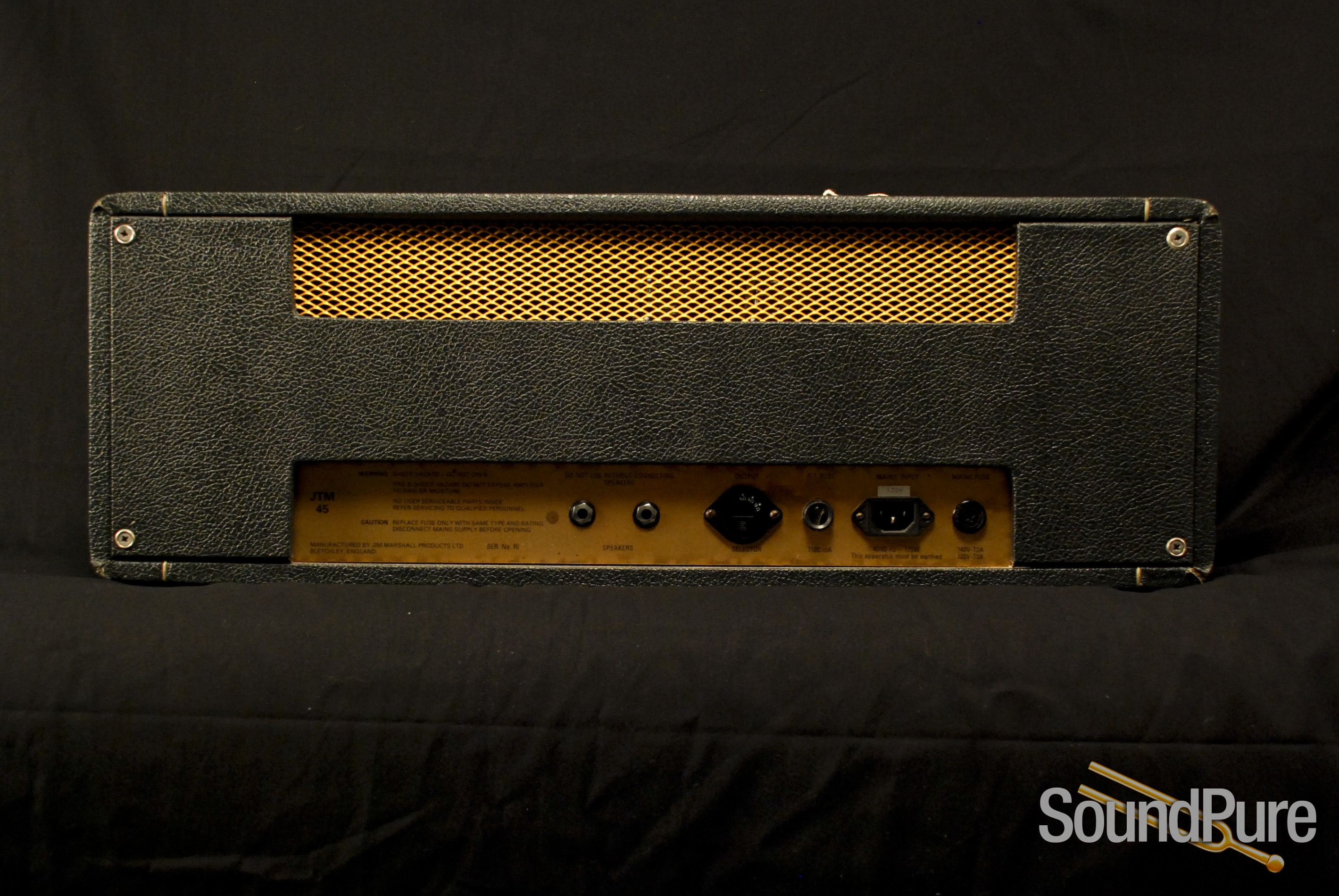 Marshall JTM45 Reissue Amplifier Head - USED | Soundpure.com, image size:2839x1900