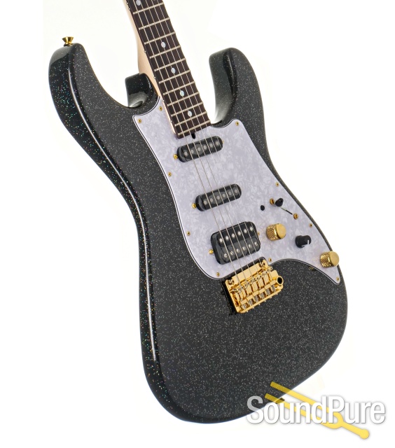 James Tyler JTG-Mk1 Black Sparkle Guitar #MK125000407 — image 2