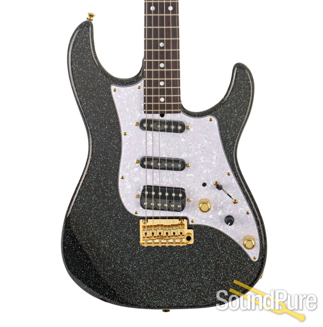 James Tyler JTG-Mk1 Black Sparkle Guitar #MK125000407 — image 1