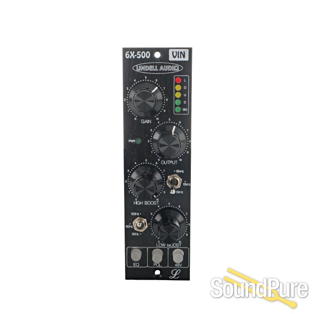 Lindell Audio 6X-500VIN 500-Series Preamp/EQ - Used — image 1