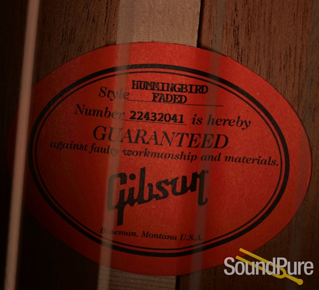 Gibson Hummingbird Guitar #22432041 - Used — image 8
