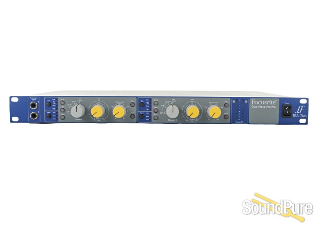 Focusrite ISA Two Stereo Mic Preamp - Used — image 1