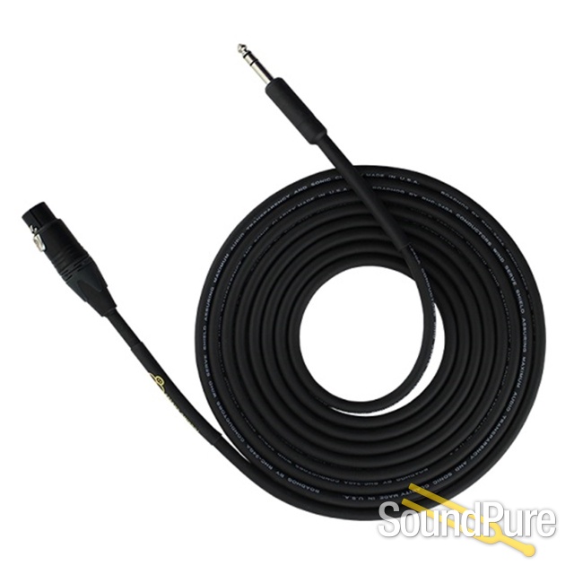 RapcoHorizon RoadHog Balanced Line Cable TRS-XLRF 20ft — image 1