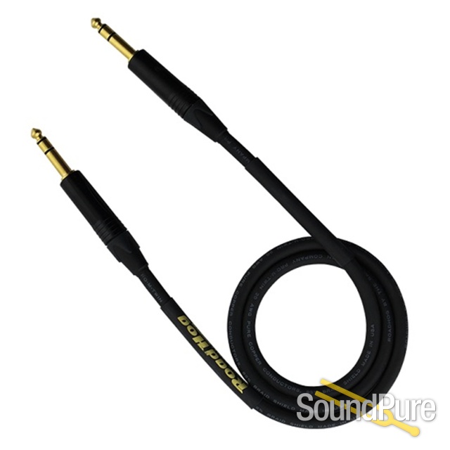 RapcoHorizon RoadHog Pro Balanced Line Cable TRS-TRS 25ft — image 1