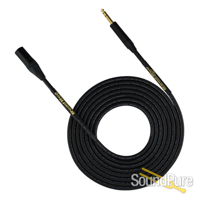 RapcoHorizon RoadHog Pro Balanced Line Cable TRS-XLRM 3ft — image 1