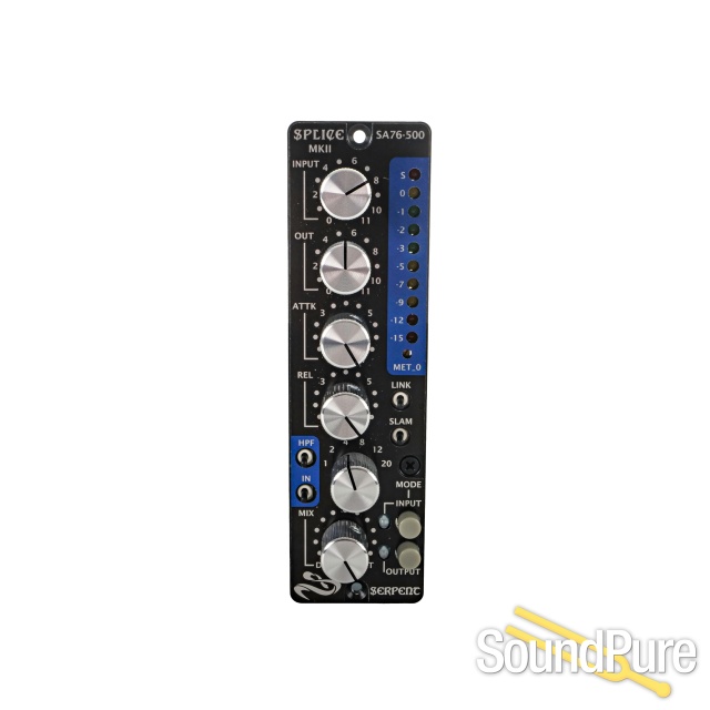 Serpent Audio Splice SA76 MKII 500 Series Compressor - Used — image 1