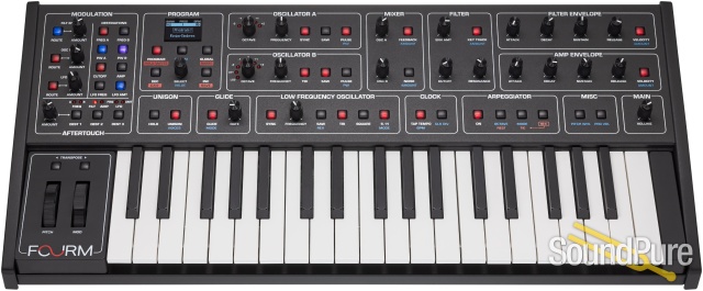 Sequential Fourm Analog Synthesizer