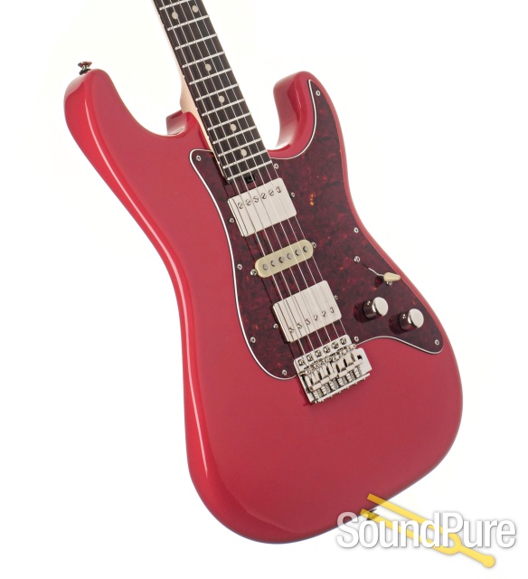 Tuttle Classic Custom S Fiesta Red Nitro Guitar #949 — image 2