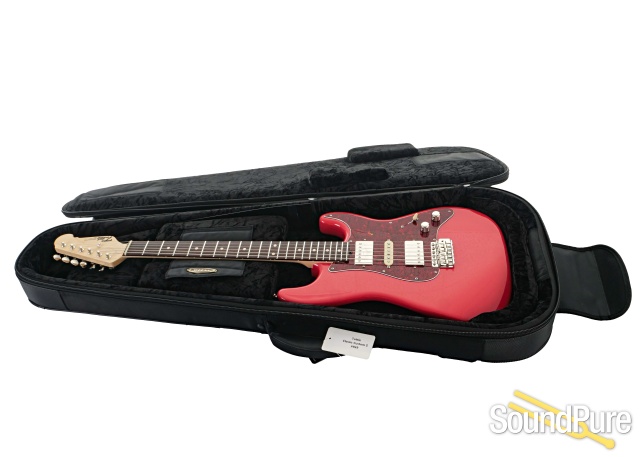 Tuttle Classic Custom S Fiesta Red Nitro Guitar #949 — image 5