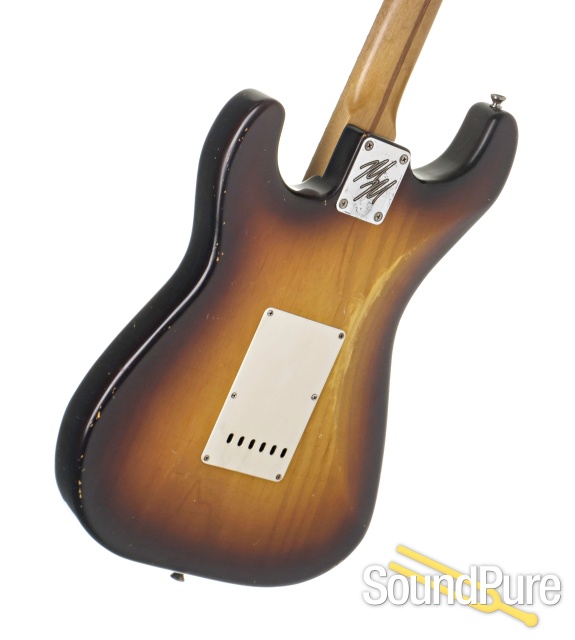 Mario Guitars S Chocolate Burst Guitar #9251085 — image 3