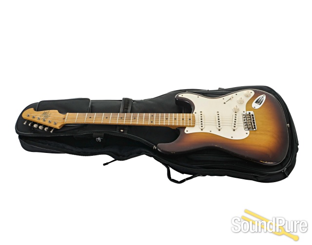 Mario Guitars S Chocolate Burst Guitar #9251085 — image 5