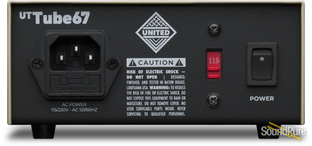 United Studio Technologies UT Tube67 Microphone | Soundpure.com