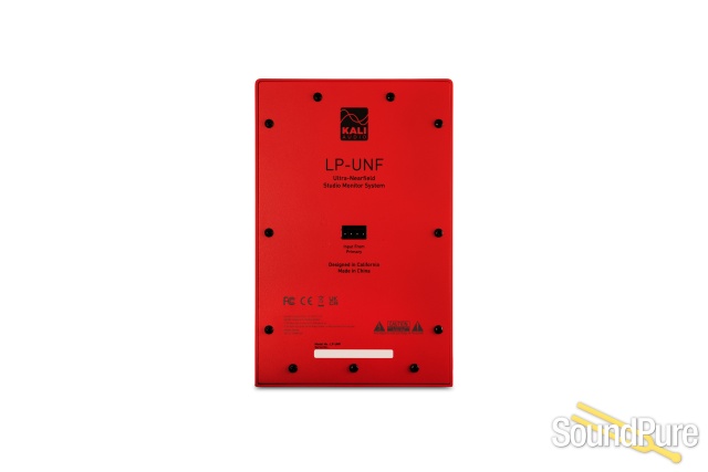 Kali Audio LP-UNF Ultra-Nearfield Studio Monitor Pair Red — image 5