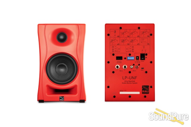 Kali Audio LP-UNF Ultra-Nearfield Studio Monitor Pair Red — image 8