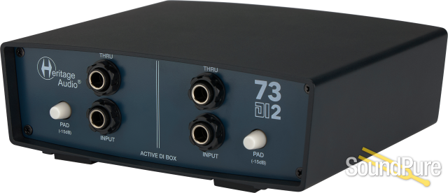 Heritage Audio 73DI 2 Stereo Active DI Box