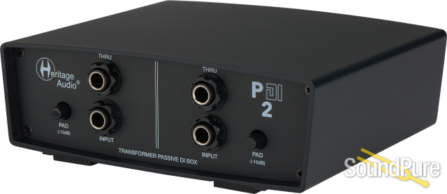Heritage Audio PDI 2 Stereo Passive DI Box
