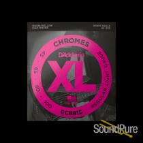 D'Addario XL ECB81S Chromes Short Scale Bass Guitar Strings
