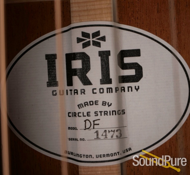 Iris DF Burst Guitar #1473 — image 8