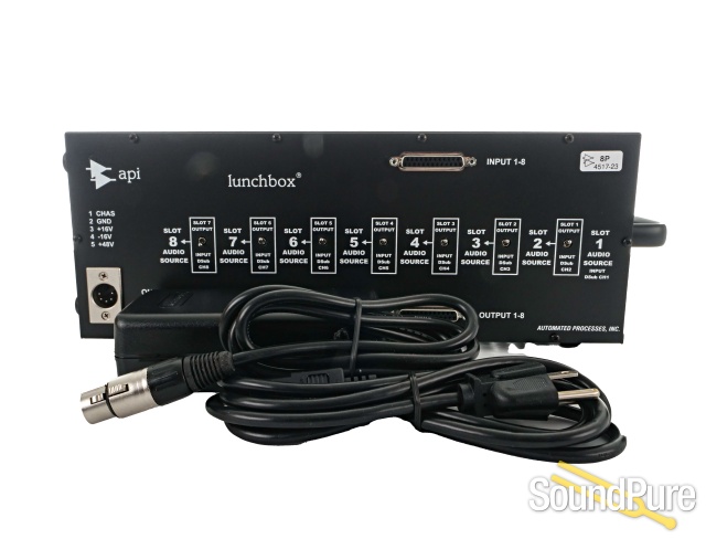API Audio 500-8B 8 Slot 500 Series Lunchbox - Used — image 3
