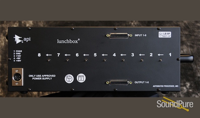 API Audio 500-8B 8 Slot 500 Series Lunchbox - Used — image 2