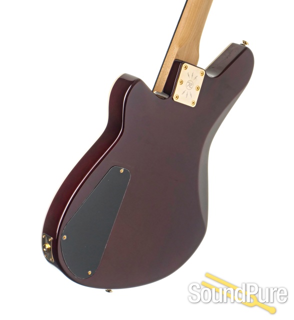 Reverend Descent RA 10th Ann. Guitar Violin Brown #68805 — image 3