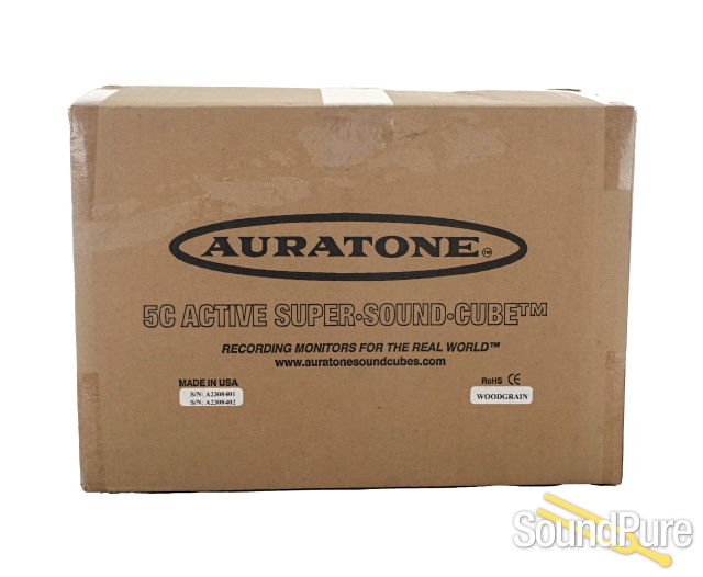 Auratone 50th Anniversary Active 5C (Pair) Wood Grain - Used — image 2