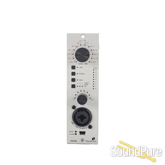 WesAudio _PHOEBE Class A Mic Preamp w/ Digital Recall - Used — image 1