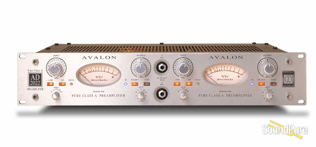 Avalon AD-2022 Dual Mono Microphone Preamplifier