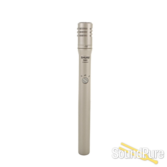 Shure SM81-LC SM Series Condenser Instrument Mic - Used — image 1