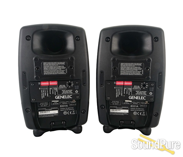 Genelec 8331A SAM Studio Monitor Pair w/ GLM Kit - Used — image 5