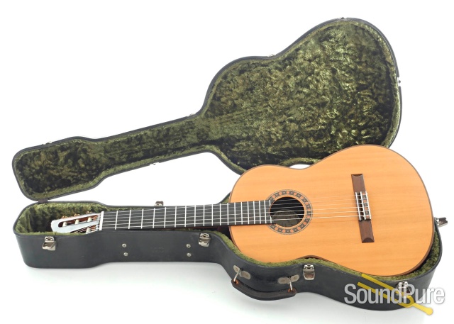 Paul Fischer Concert Classical Acoustic Guitar #497 - Used — image 5