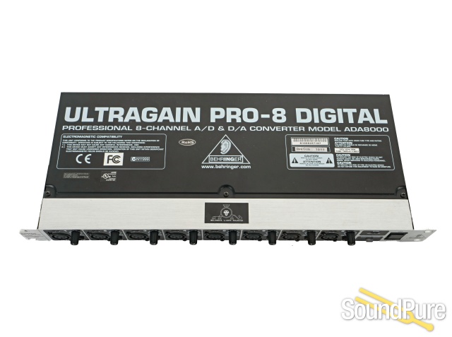 Behringer ADA8000 AD/DA with Black Lion Premium Mod - Used — image 2