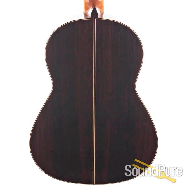 Christopher Berkov Cedar/Rosewood Nylon String Guitar - Used — image 3