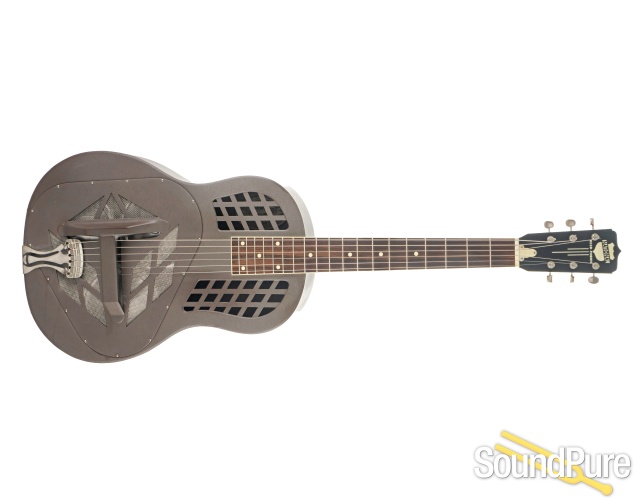 National Polychrome Resonator Guitar #393 - Used — image 4